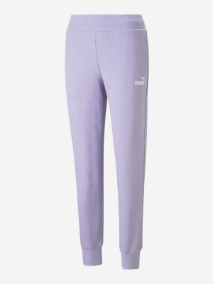 Брюки женские ESS Sweatpants, Фиолетовый PUMA. Цвет: фиолетовый