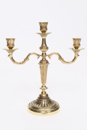 Канделябр Луи XI (3 свечи) Stilars. Цвет: золотой