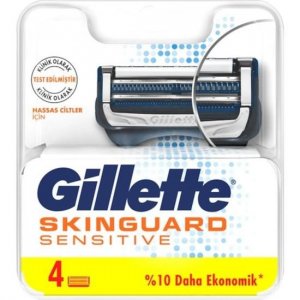 Сменные бритвы Skinguard, набор из 4 шт. Gillette