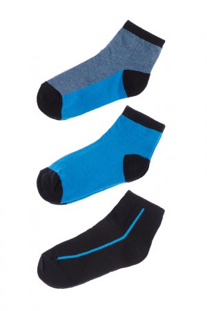 Носки (3 пары) для мальчиков 5.10.15.. Цвет: синий