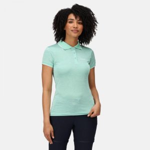 Женская прогулочная рубашка с короткими рукавами Remex II - зеленая REGATTA, цвет blau Regatta