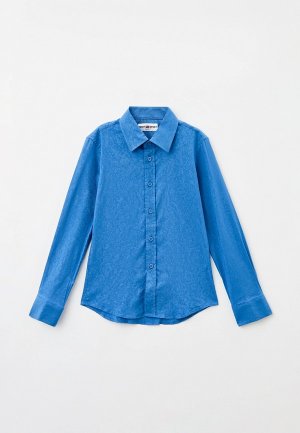 Рубашка Benat. Цвет: синий
