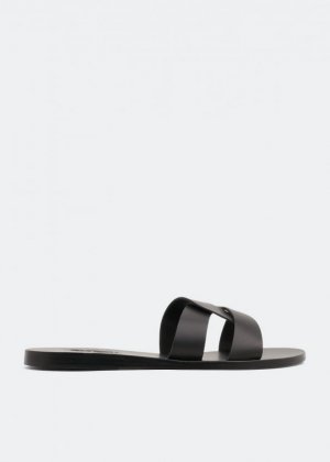 Сандалии Desmos sandals, черный Ancient Greek Sandals