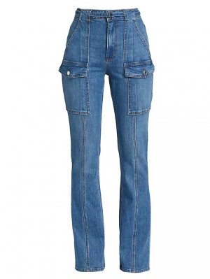 Расклешенные джинсы Aspen с высокой посадкой , цвет medium Derek Lam 10 Crosby