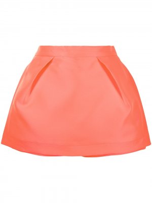 Структурированная юбка-шорты Mikado Isabel Sanchis. Цвет: розовый