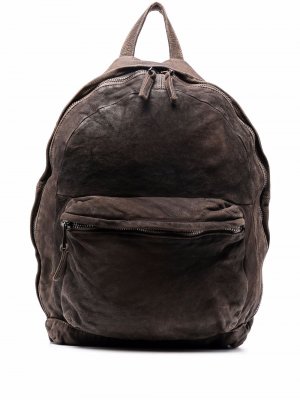 Рюкзак с эффектом потертости Giorgio Brato. Цвет: коричневый