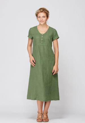 Платье Kayros. Цвет: зеленый