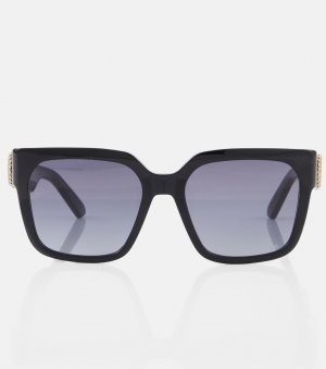 Квадратные солнцезащитные очки , черный Dior Eyewear