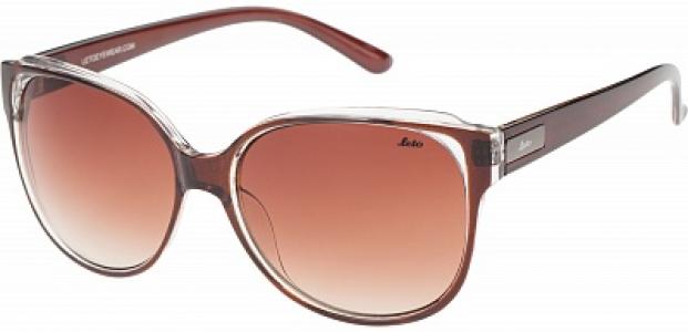 Солнцезащитные очки женские Leto. Цвет: коричневый