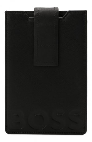Кожаный чехол для iPhone BOSS. Цвет: чёрный
