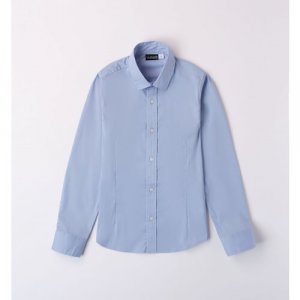 Школьная рубашка , размер XL, голубой Sarabanda. Цвет: голубой