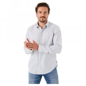 Рубашка с длинным рукавом N41281, серый Garcia
