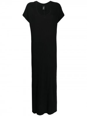 Удлиненное платье-футболка Thom Krom. Цвет: черный