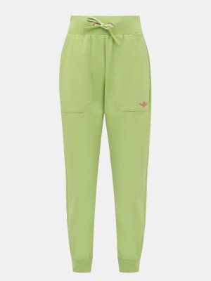 Спортивные брюки Aeronautica Militare. Цвет: зеленый