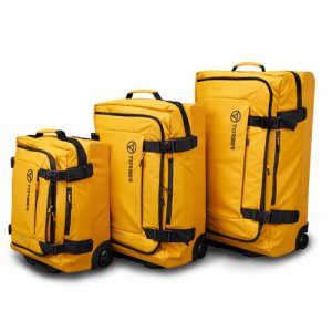 Комплект сумок Moby, 3 шт., 81 л, 28.5х70х41 см, желтый Torber. Цвет: желтый/желтый