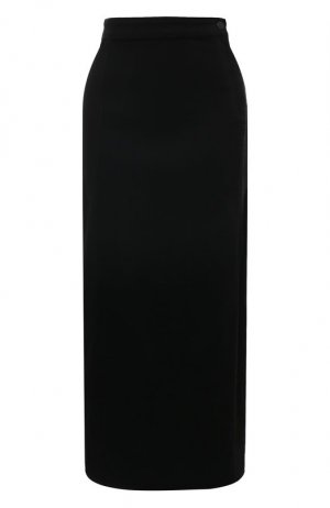 Джинсовая юбка Emporio Armani. Цвет: чёрный