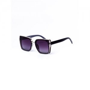 Солнцезащитные очки , серый, фиолетовый ezstore. Цвет: фиолетовый