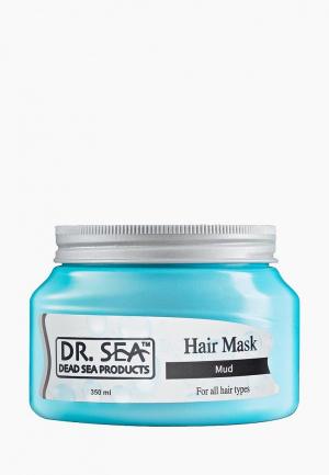 Маска для волос Dr. Sea Грязевая, 350 мл. Цвет: голубой