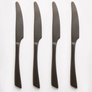 Комплект из 4 ножей LaRedoute AM.PM. Цвет: черный