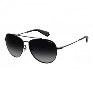 Солнцезащитные очки  PLD 2083/G/S 807 M9 M9, черный Polaroid. Цвет: черный