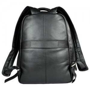 Рюкзак мужской Cross Renovar Black, кожа наппа, чёрный, 41х32х13 см
