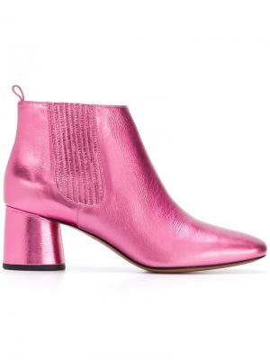 Ботинки-челси Rocket на устойчивом каблуке Marc Jacobs. Цвет: розовый