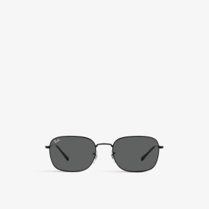 RB3706 солнцезащитные очки в металлической оправе с фирменными линзами оправе-подушке , черный Ray-Ban