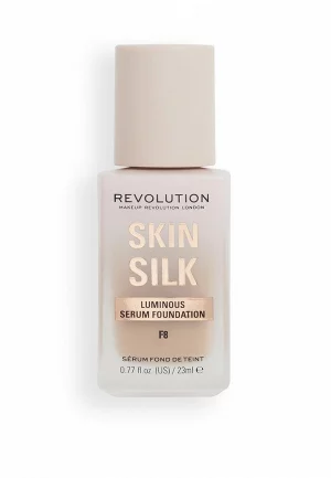 Тональное средство Revolution Skin Silk Serum Foundation, F8, 23 мл. Цвет: бежевый
