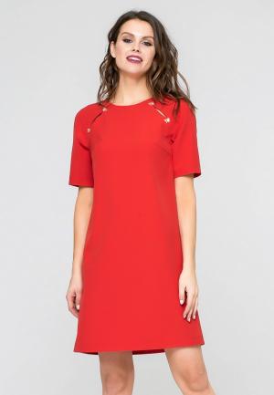 Платье YuliaSway Yulia'Sway. Цвет: красный
