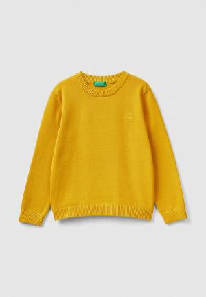 Джемпер United Colors of Benetton. Цвет: желтый