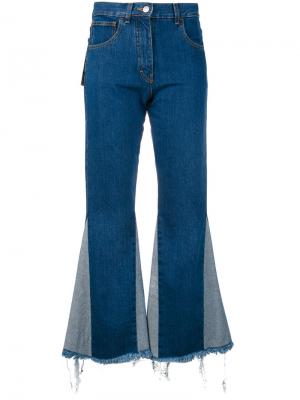 Расклешенные джинсовые брюки Misbhv. Цвет: синий