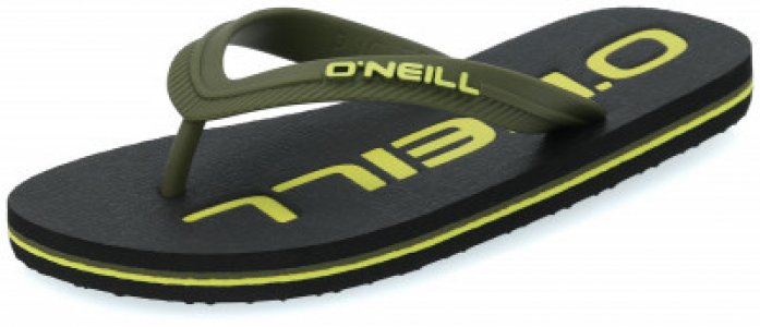 Шлепанцы для мальчиков ONeill Fb Profile Logo, размер 32 O'Neill. Цвет: черный