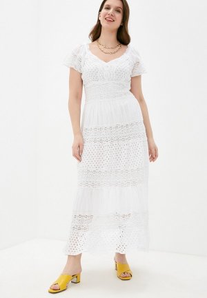 Платье Fresh Cotton. Цвет: белый