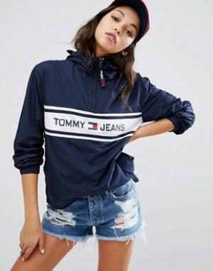 Куртка-макинтош Pack a Mac Tommy Jeans. Цвет: темно-синий