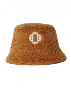 Женская шляпа боб на подкладке из клевера Camel , коричневый Maje