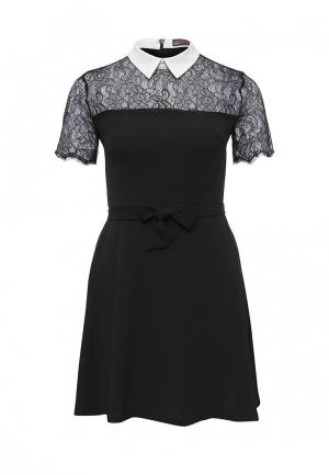 Платье QED London. Цвет: черный
