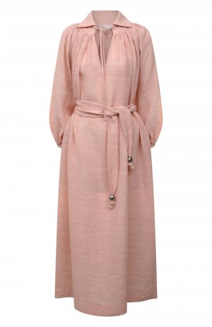 Платье Lisa Marie Fernandez. Цвет: розовый