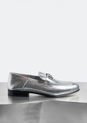 Лоферы X Level Shoes Gancini, серебряный Ferragamo