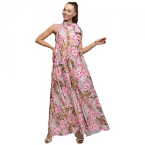 Платье летнее 1452 Петербургский Швейный Дом. Цвет: розовый