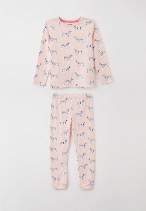 Пижама Marks & Spencer. Цвет: розовый