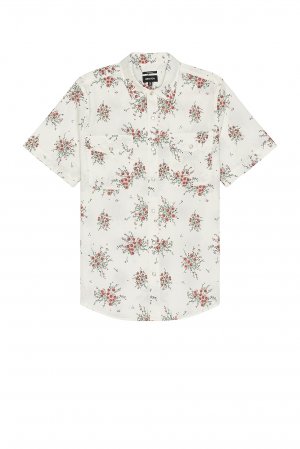 Рубашка Wayne Short Sleeve, цвет Off White Wild Floral Brixton