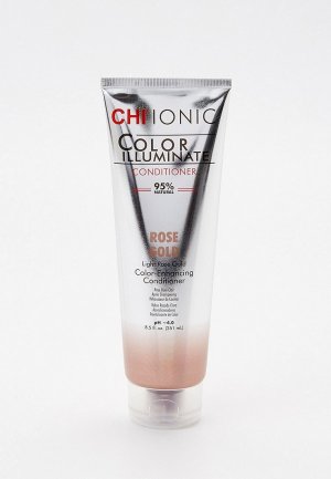 Кондиционер для волос Chi COLOR ILLUMINATE, Розовое золото, 251 мл. Цвет: розовый