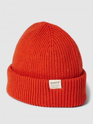 Шерстяная шапка с логотипом, модель FEODORE , красный Barts