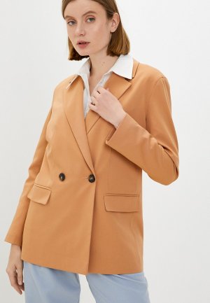Пиджак Pompa. Цвет: коричневый
