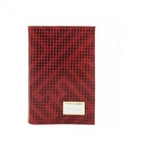 Обложка для паспорта ID033, красный Nina Farmina. Цвет: красный