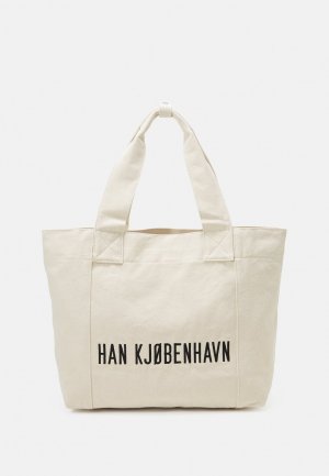 Большая сумка UNISEX TOTE BAG, цвет off white Han Kjøbenhavn