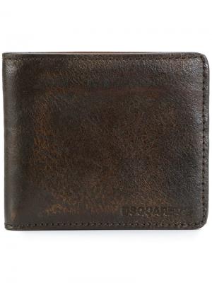 Бумажник Dsquared2. Цвет: коричневый