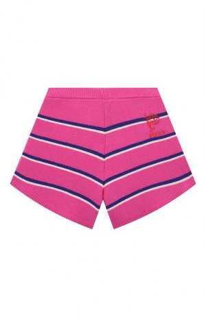 Шерстяные шорты Emilio Pucci. Цвет: розовый