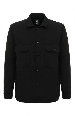 Куртка-рубашка Thom Krom. Цвет: чёрный
