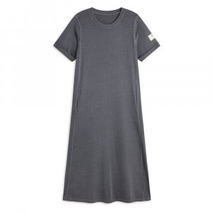 Длинное платье Argento, серый Ecoalf